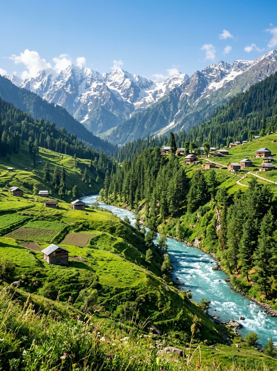 05 Days Private Deluxe Package for Kashmir | Arang Kel (ISB to ISB)